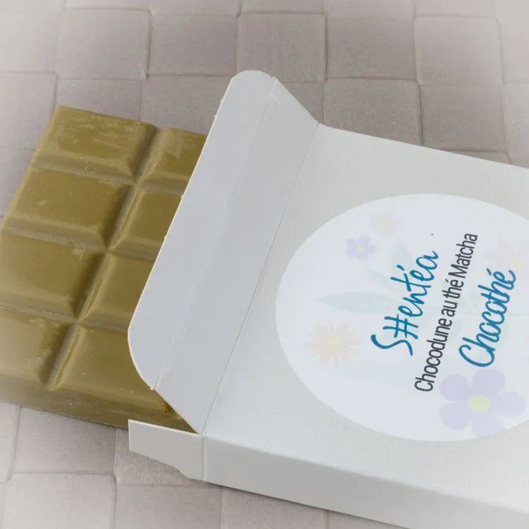TABLETTE CHOCOLAT BLANC MATCHA